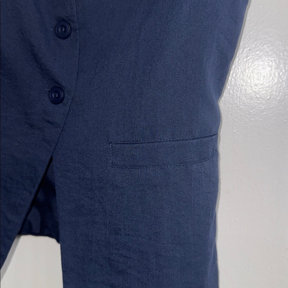 Cider vest WOVEN SQUARE NECK WAISTCOAT size XS - Picture 12 of 12